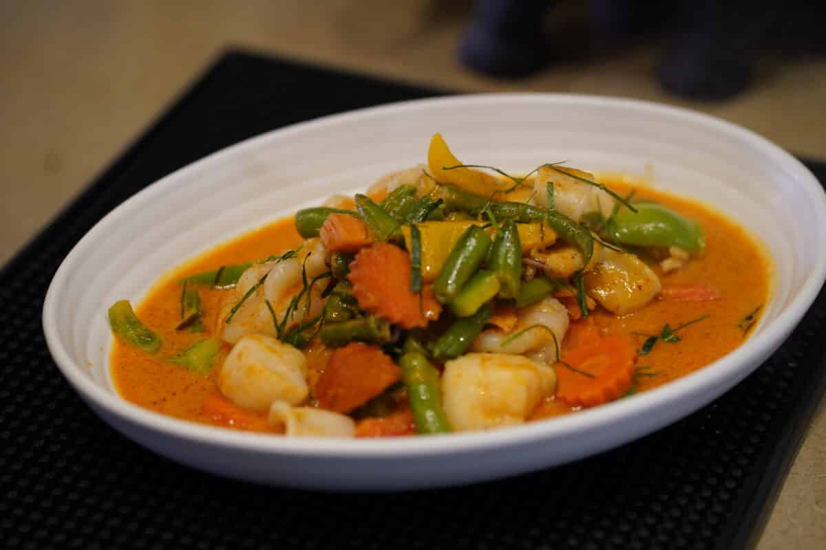 Panang Curry Seafood Thai House Yakima