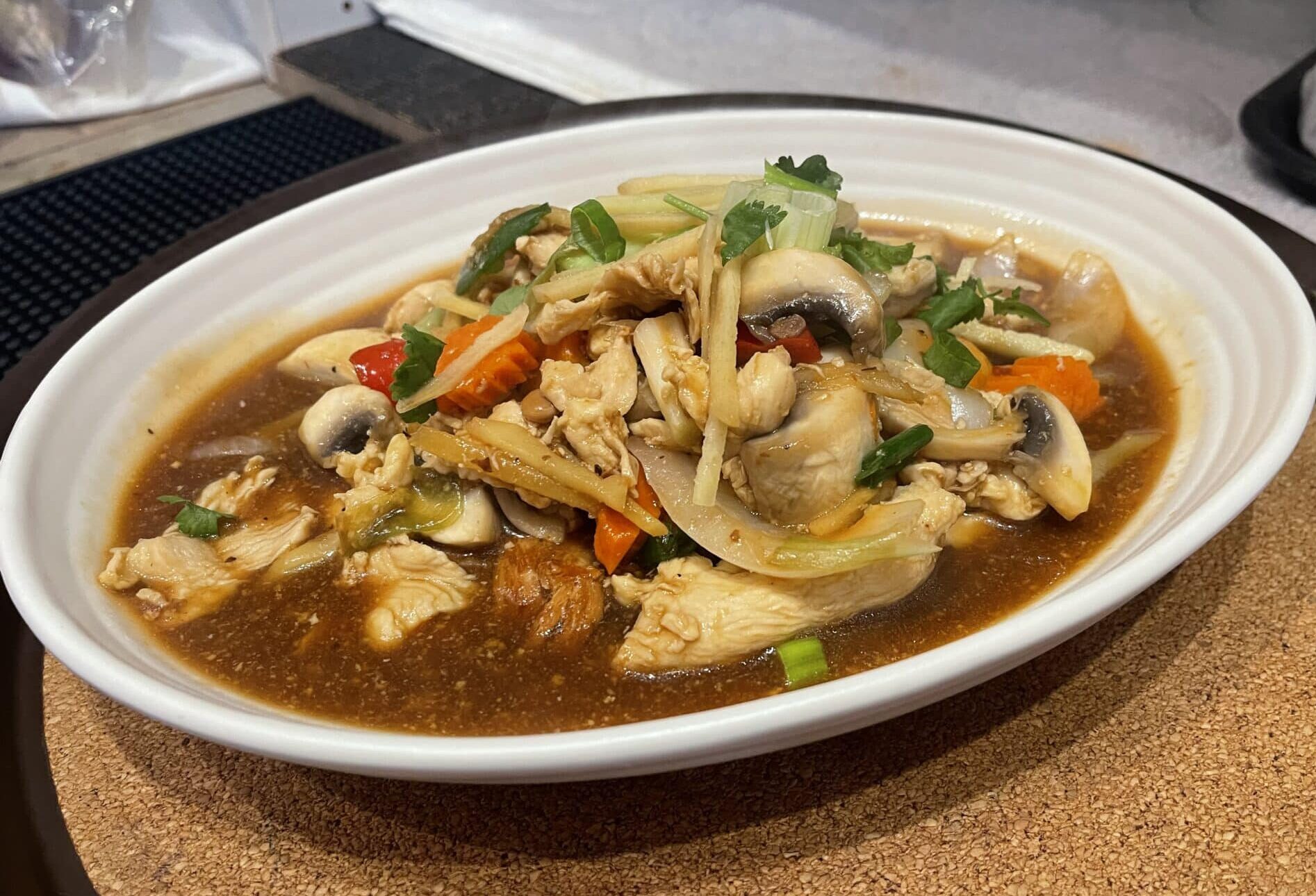 Ginger Chicken Thai House Yakima